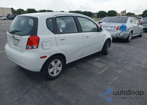 2008 Chevrolet Aveo 5 Ls из США, поврежденный, VIN KL1TD66618B088046
